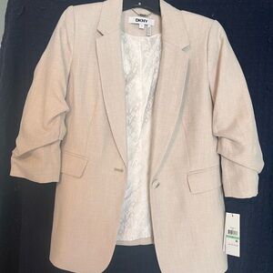 DKNY Beige Blazer for Women